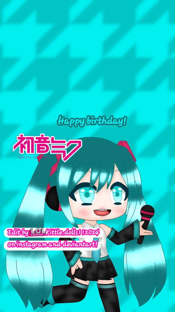 Happy birthday hatsune miku!!