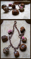 Chocolates Charm Bracelet