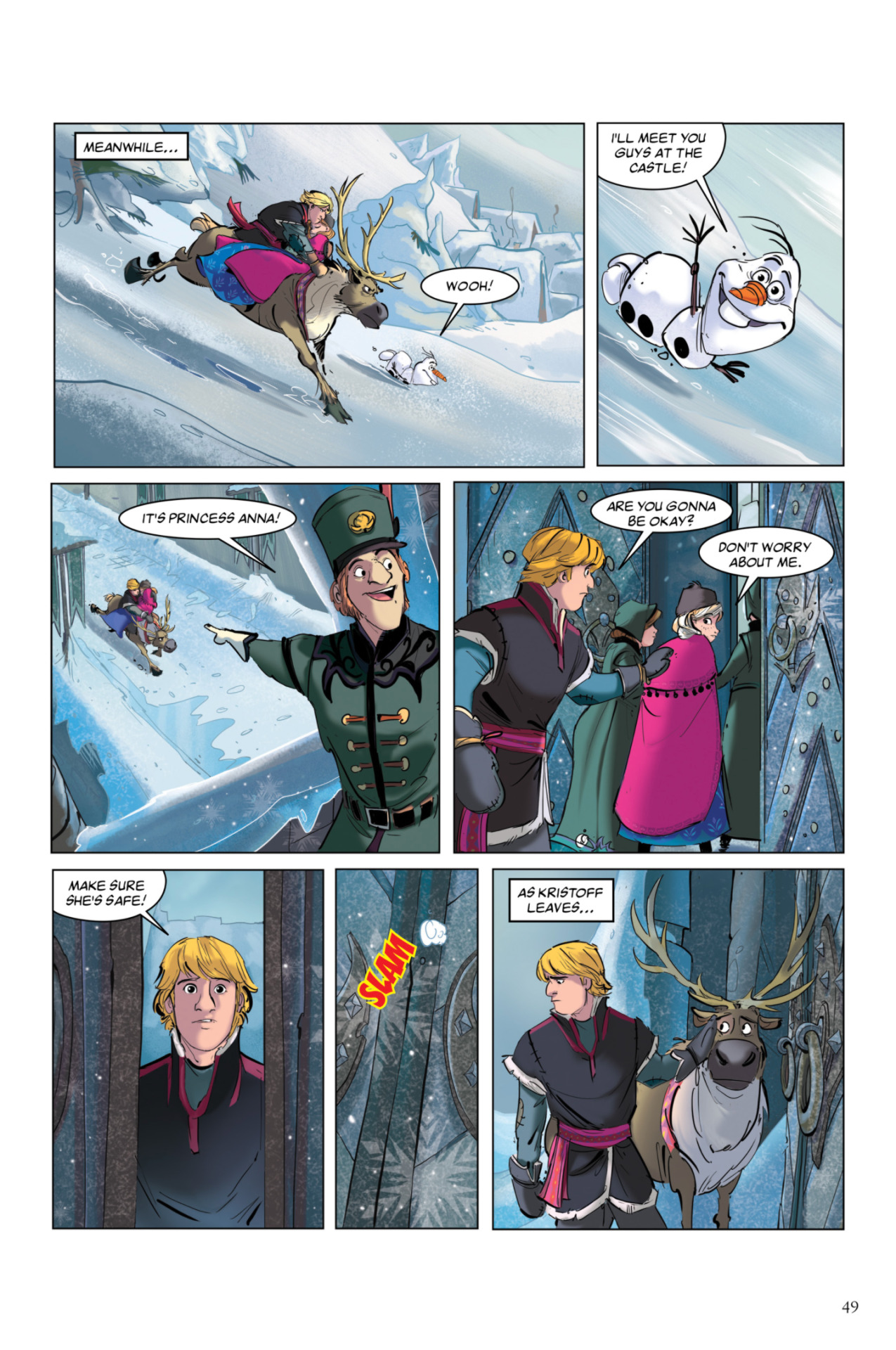 Elsa Interview Comic Frozen 1 and 2 Comics (45) by sarahstory on DeviantArt
