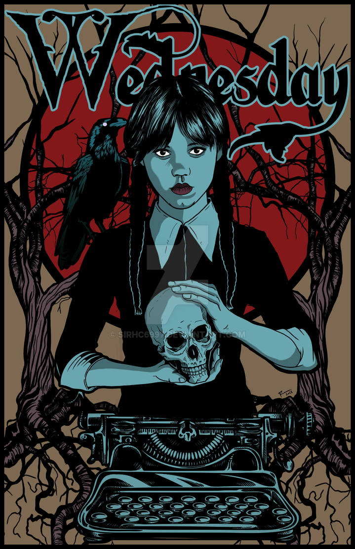 Wednesday Poster Design by sirhc6997 on DeviantArt