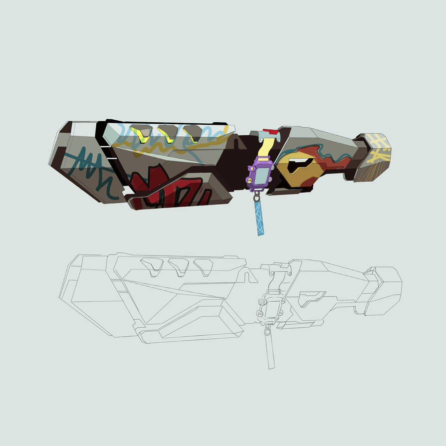 Raze Weapon/Gadget from Valorant by ergyprime on DeviantArt