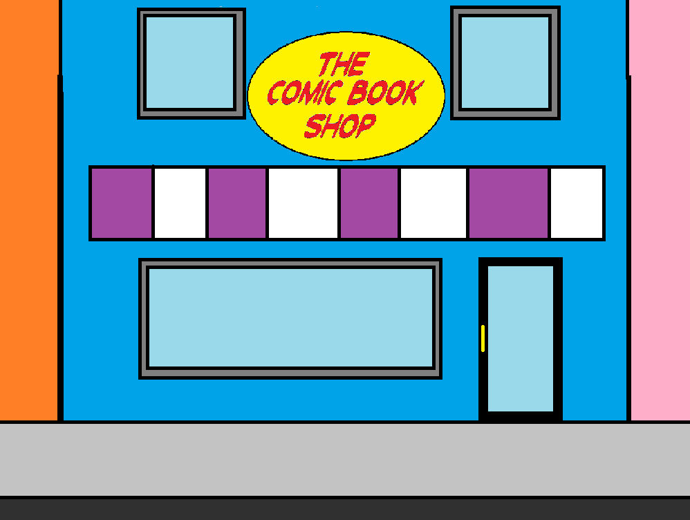The Comic Book Shop by ThomasPercy123 on DeviantArt