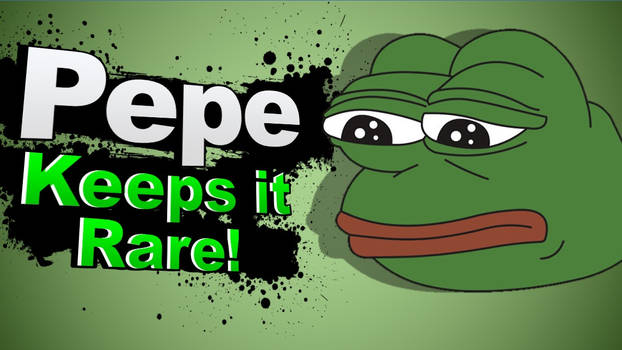 Pepe Keeps it Rare!