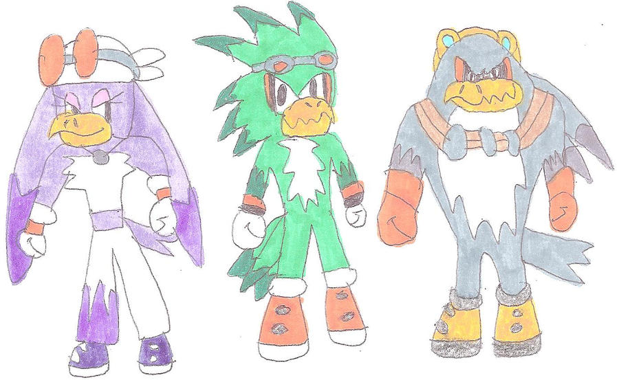 Sonic Babalyn Rouges Devienart Model Babylon Rogues by jacobyel on DeviantArt