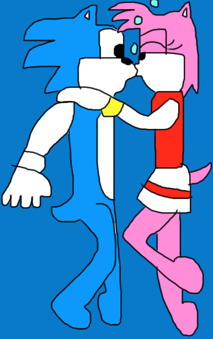 SonAmy UW Kiss