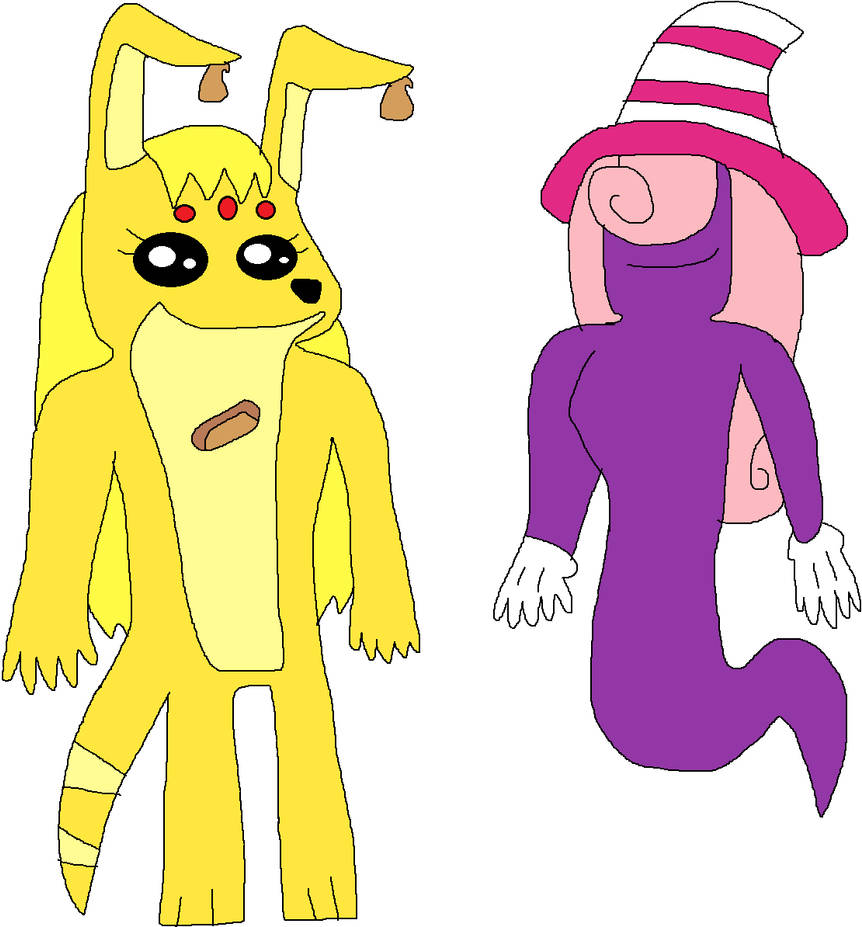 Princess Eclair and Vivian by jacobyel on DeviantArt