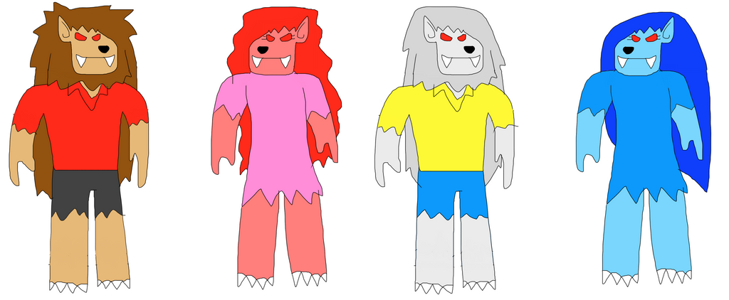 SKRF MF Werewolves by jacobyel on DeviantArt
