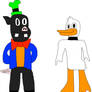 Goofy Pig and Danny Duck