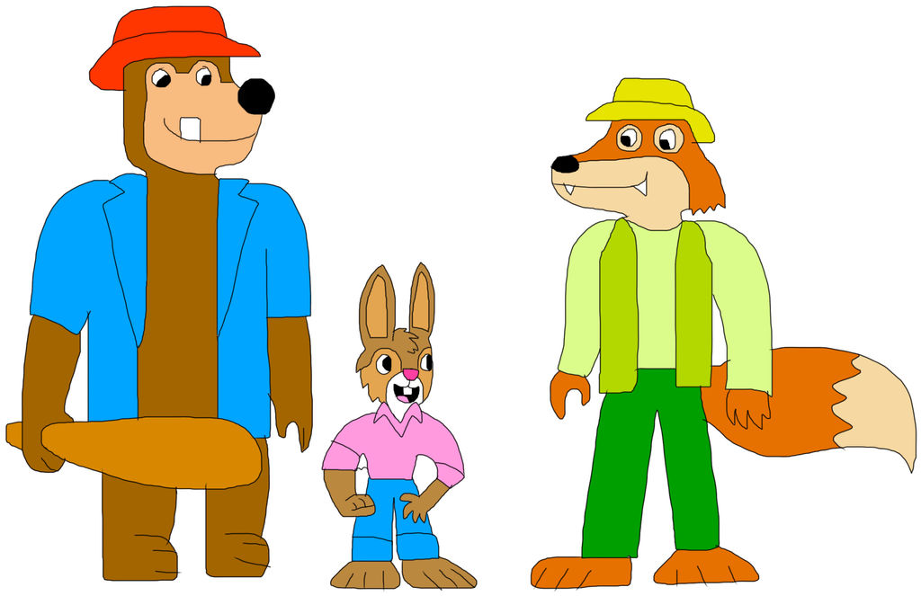 Biran Rabbit FaunaDisney-Earth Brian Rabbit-Fill Fox-Bruno Bear by jacobyel on ...