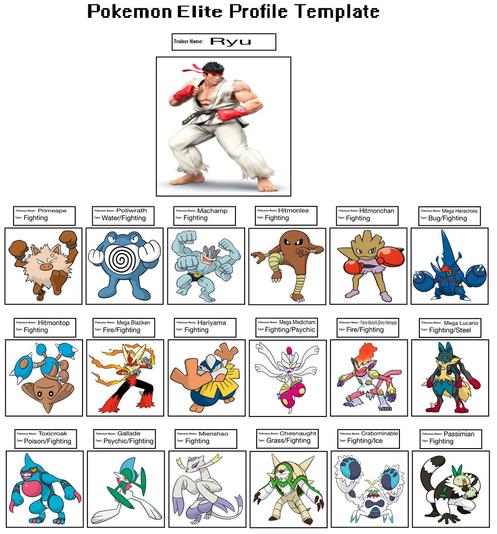 Pokemon Vs Ryu Pokemon- Twilight Hearts - Ryu by jacobyel on DeviantArt