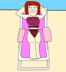 Kairi Sunbathing
