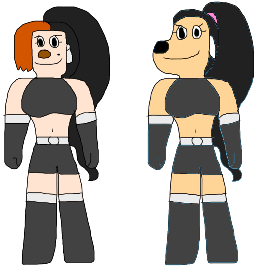 Stretch-Earth Powerline Girl Roxanne by jacobyel on DeviantArt