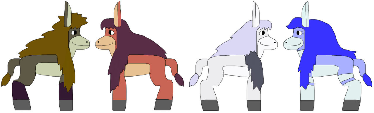 SKRF Donkeys by jacobyel on DeviantArt
