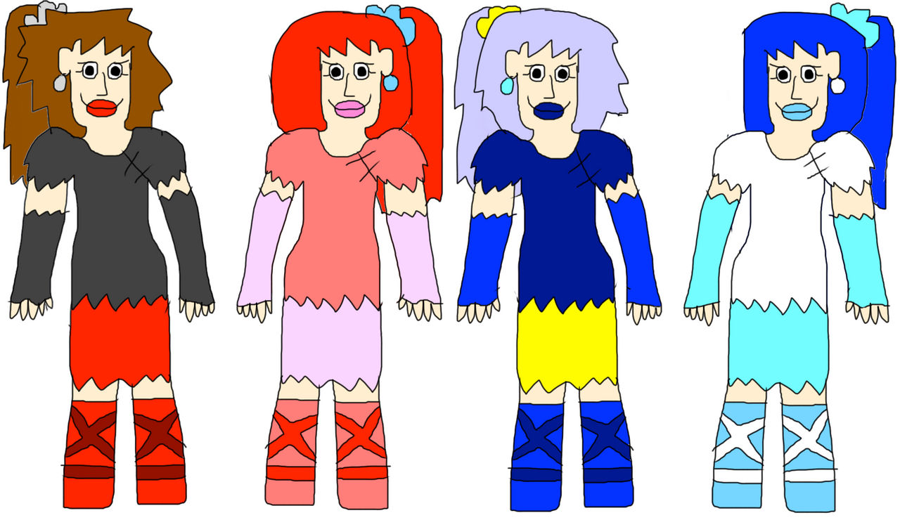 SKRF Cave Girls by jacobyel on DeviantArt