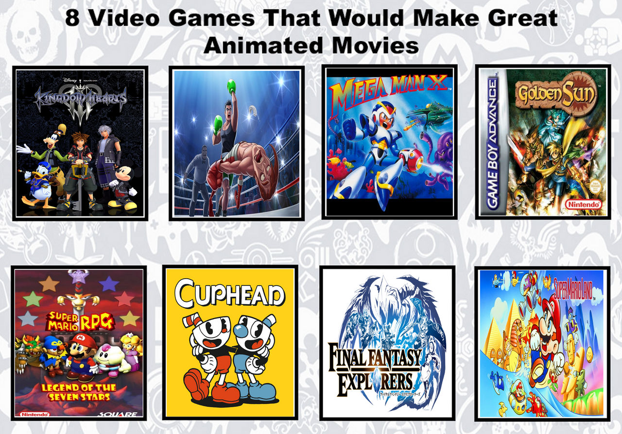 Animation Mo My 8 Video Games That Would Make Great Animated Mo by jacobyel on ...