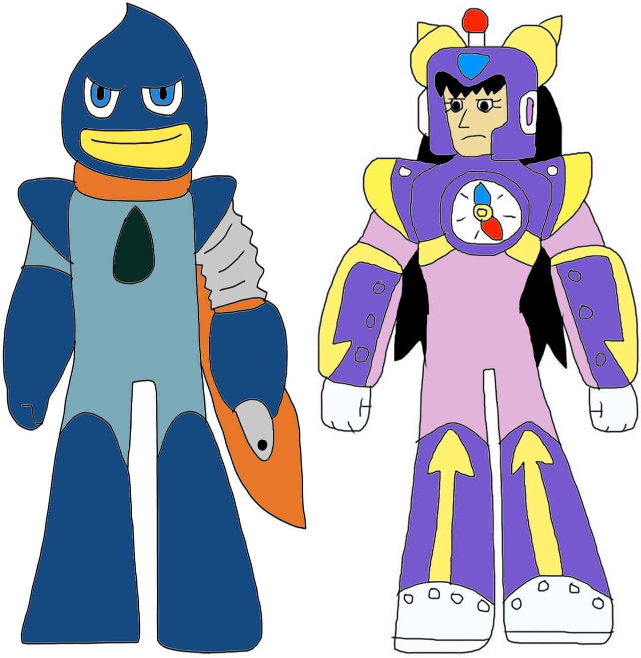 Mega Man Matrix - MM1 Robot Masters Part 4 by jacobyel on DeviantArt