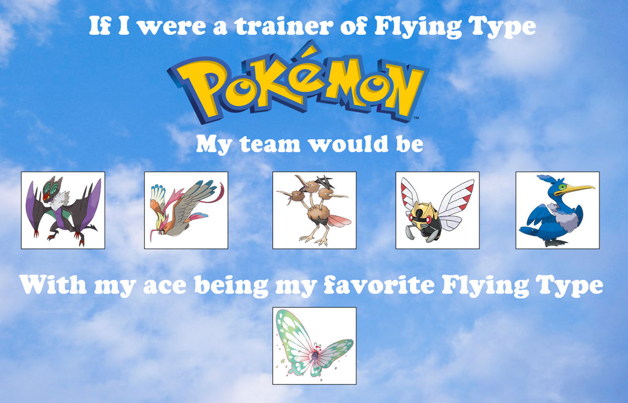 My Pokemon Trainer - Flying Type Template by jacobyel on DeviantArt