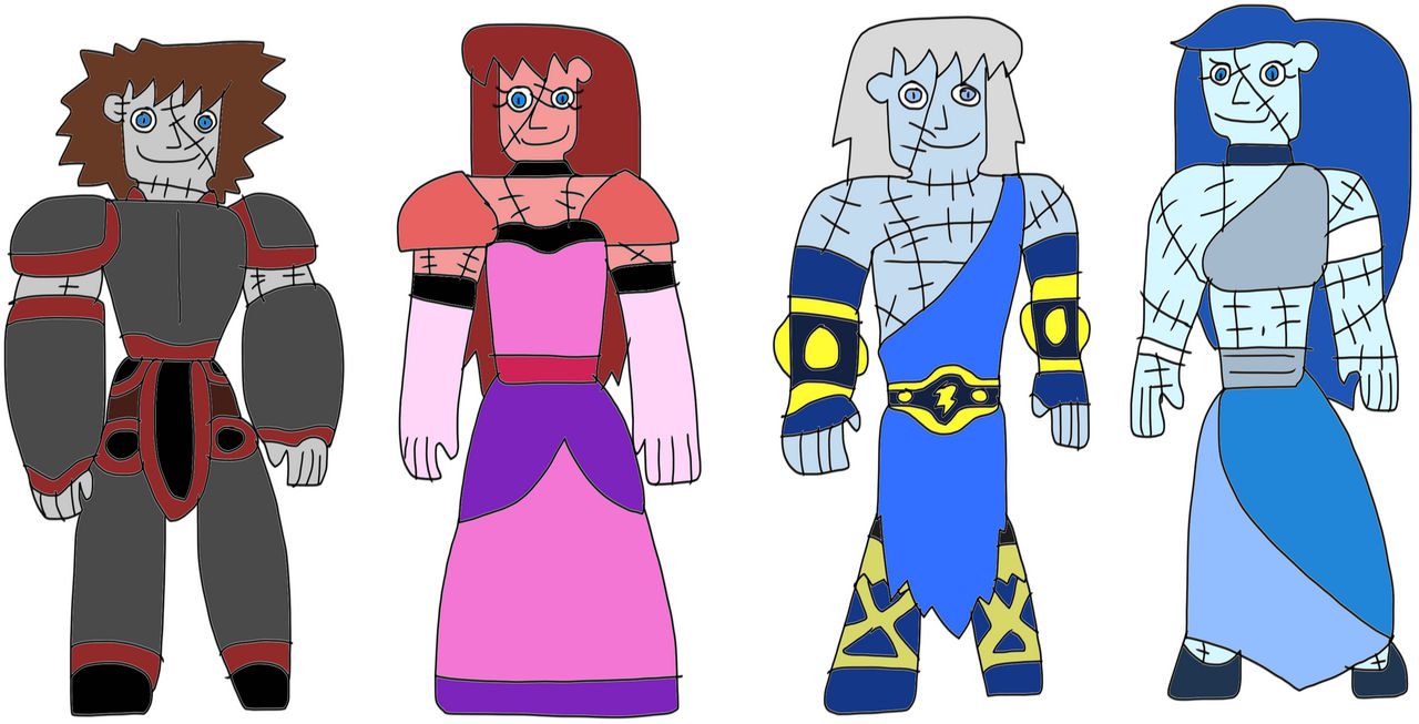SKRF JoJ Frankenoids by jacobyel on DeviantArt