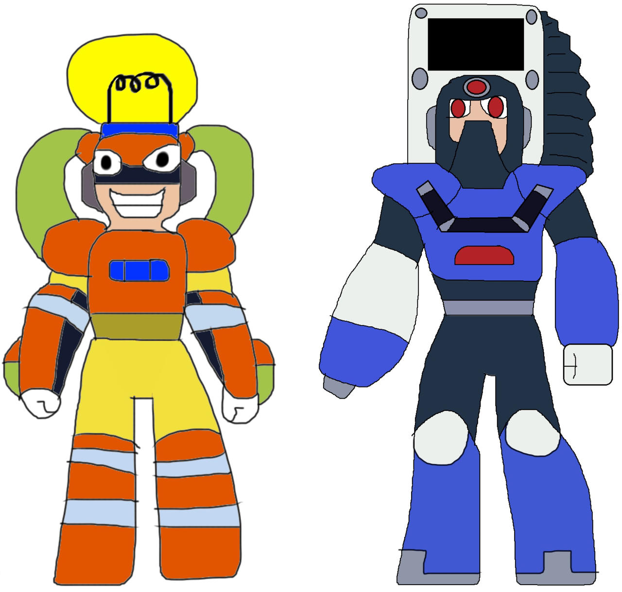 Mega Man Matrix - MM4 Robot Masters Part 2 by jacobyel on DeviantArt