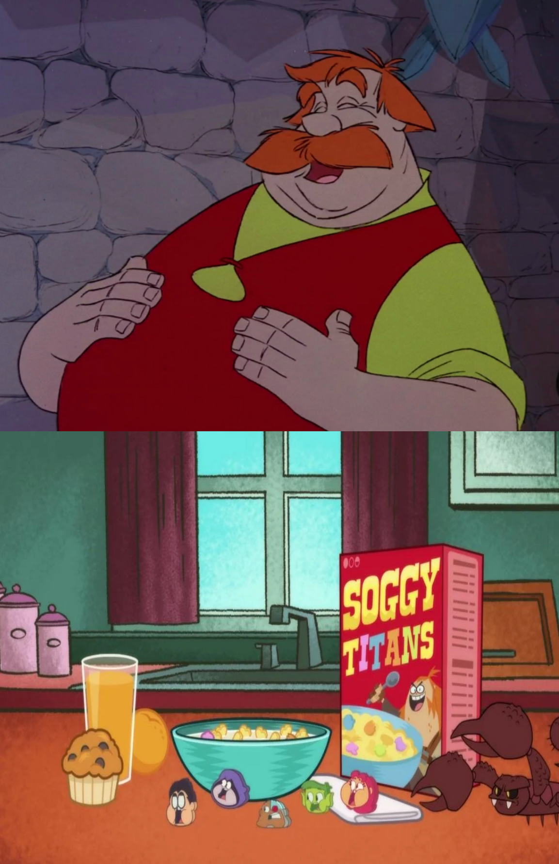 Ector Laughs at Soggy Titans by jacobyel on DeviantArt