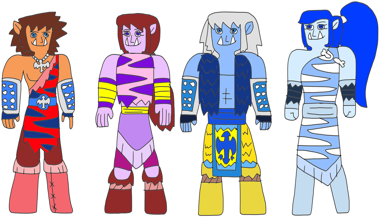 SKRF JoJ Orcs by jacobyel on DeviantArt