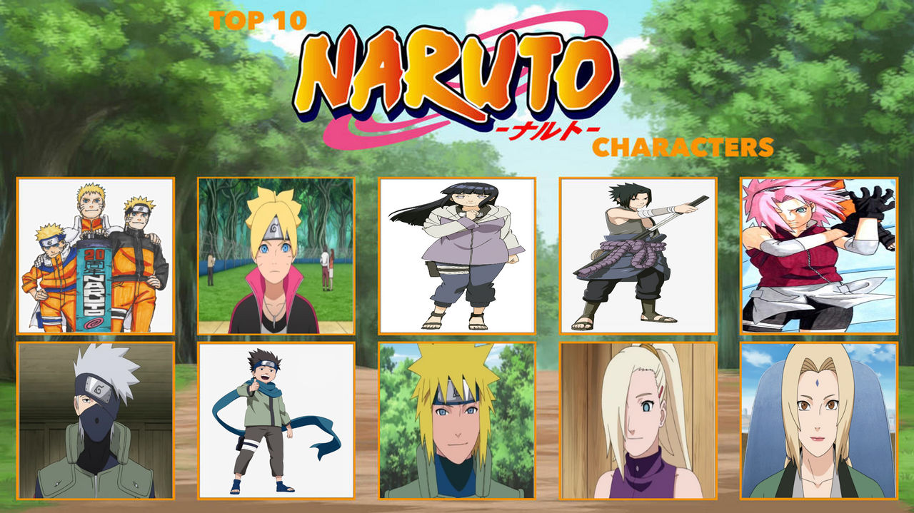 Top 10 Naruto Characters of All Time by HeroCollector16 on DeviantArt