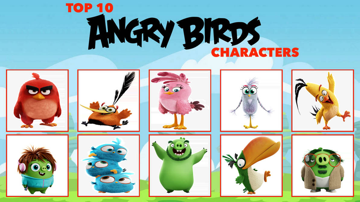 My Top 10 Angry Birds Characters By Jacobyel On DeviantArt my-top-10-angry-birds-characters-by-jacobyel-on-deviantart
