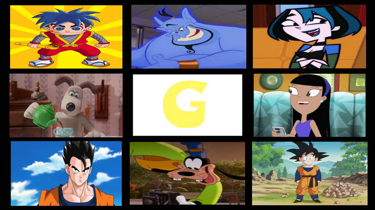 My Favorite Letter G Characters by jacobyel on DeviantArt