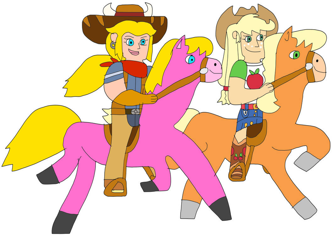 Adventure Time Riding Riding on Horses by jacobyel on DeviantArt