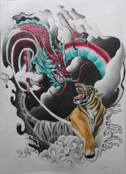 oriental dragon tiger