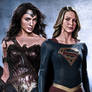 Supergirl and Wonderwoman