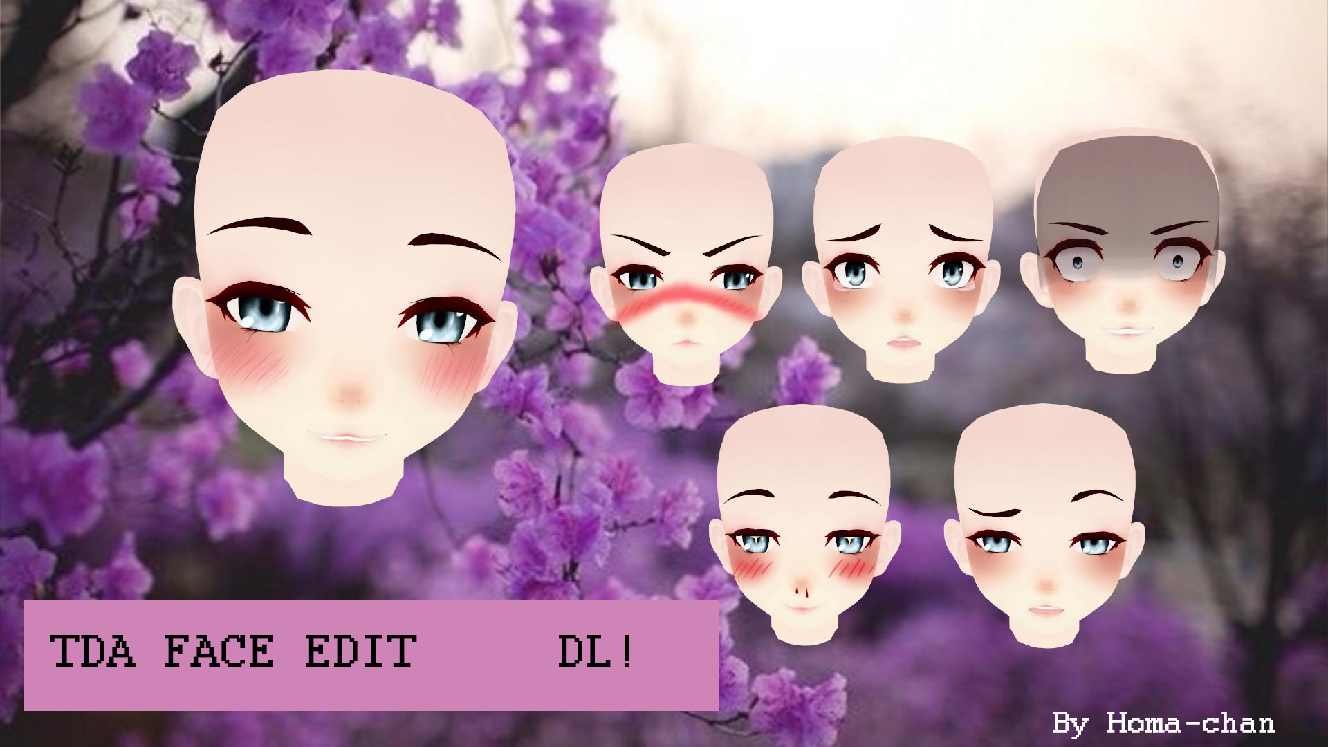 [MMD] TDA Face Edit - DL!