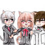 Zero Yuuki Kaname Chibi Nekos