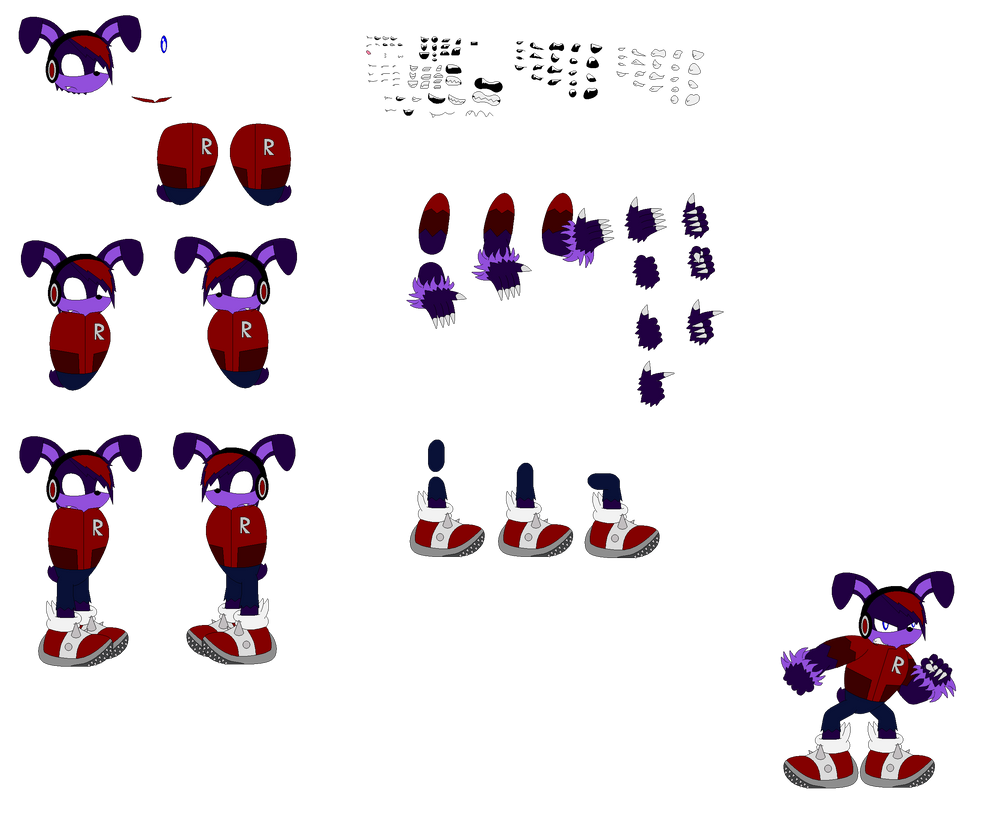 Character Builder Rabbit Character Builder - Ryan Gilliam (Wererabbit) by RyanthePurpleBunny on ...