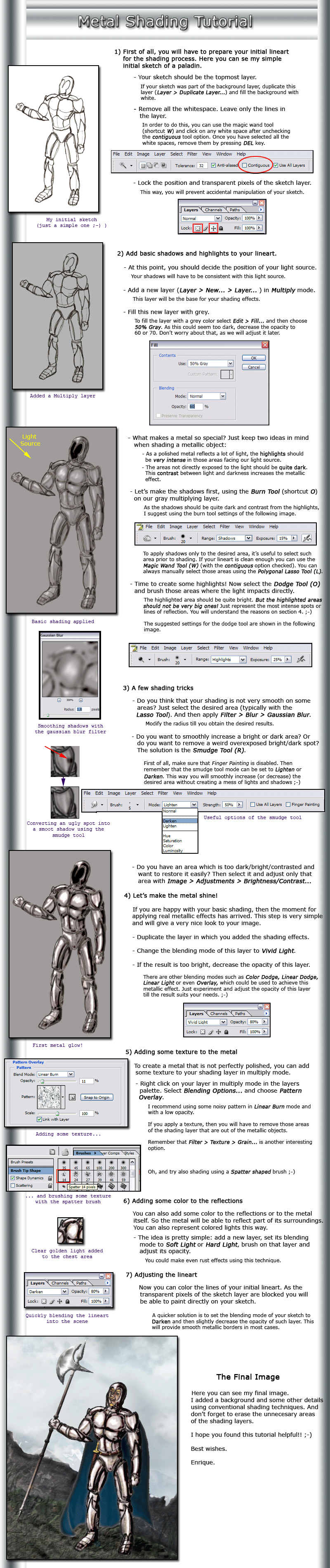 Metal Shading Tutorial