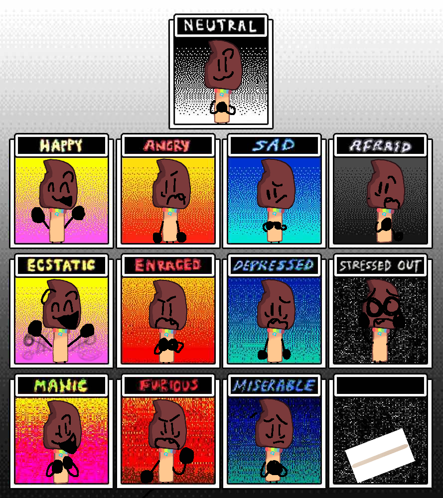 Pixilart - Omori-Style Emotion Chart by TacoTruck76