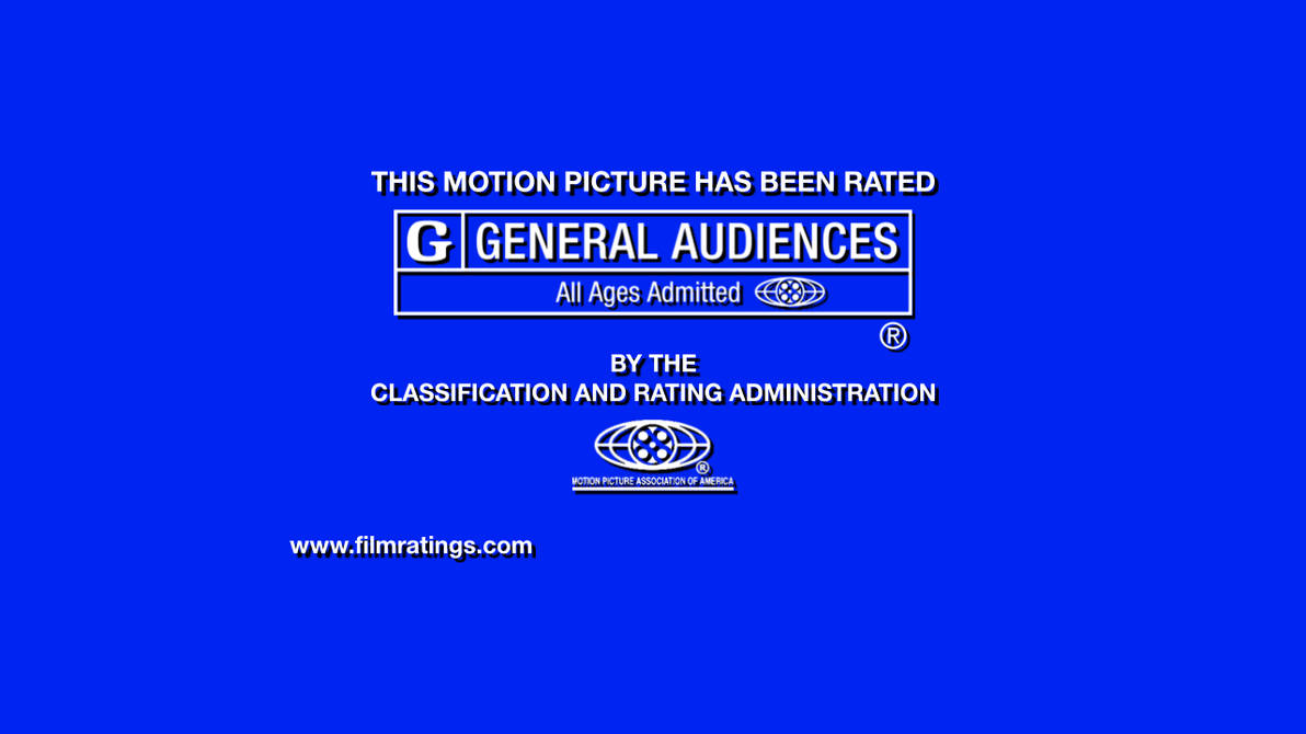 MPAA G Rating Screen (Version 3) by brandondavis50096 on DeviantArt