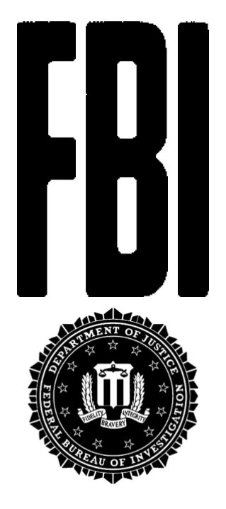 FBI letters and seal (revised, inverted) #1 by brandondavis50096 on ...