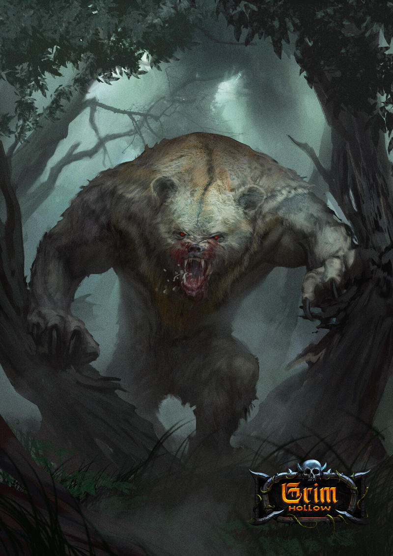 Charging werebear by ringasure on DeviantArt