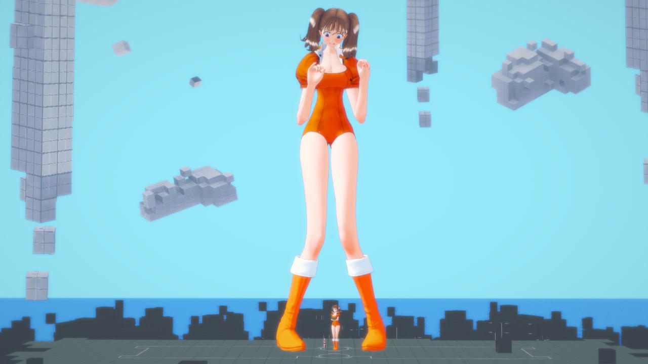 Diane: Bigger, Longer and Awkward: Size Comparison