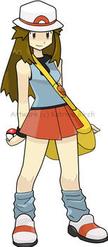 Pokegirl Colored Lineart