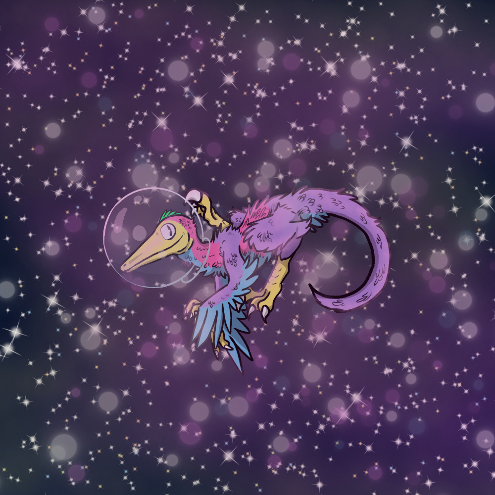 Space Raptor Character Design Space Raptor by GoodestWyrmwood on DeviantArt