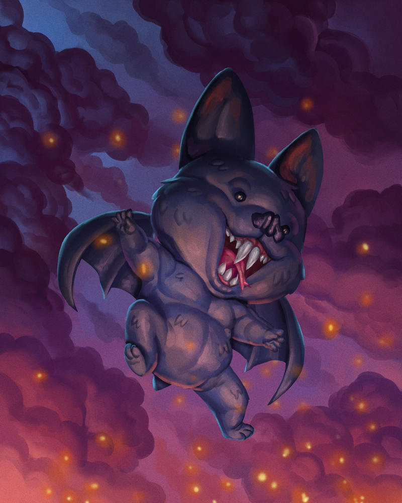 fatty batty by mehchall on DeviantArt