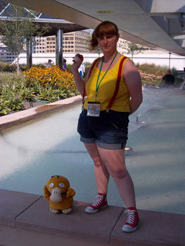 Misty and her Psyduck