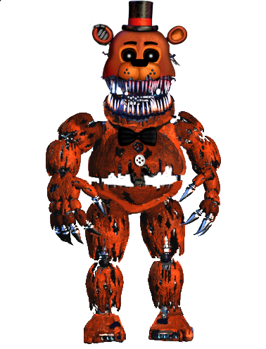 fnaf nightmare toy fredbear remake by enderuser89 on DeviantArt