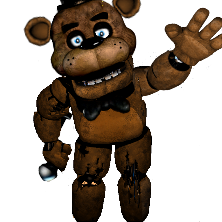 Withered Freddy PNG and Withered Freddy Transparent Clipart Free