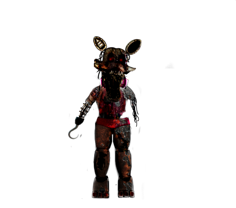 Withered Funtime Foxy (V2) by CuckootheBirb on DeviantArt.