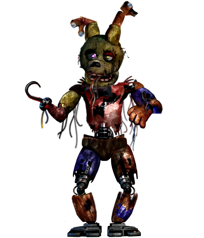 FNAF 3 Hybrid Theory ( when people though that Springtrap was a