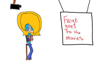 Faye goes to the movies