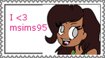 Msims95 Fan Stamp by Zamnfan1997